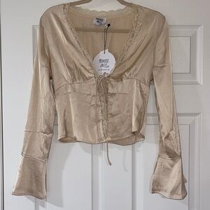 NWT Princess Polly silky top